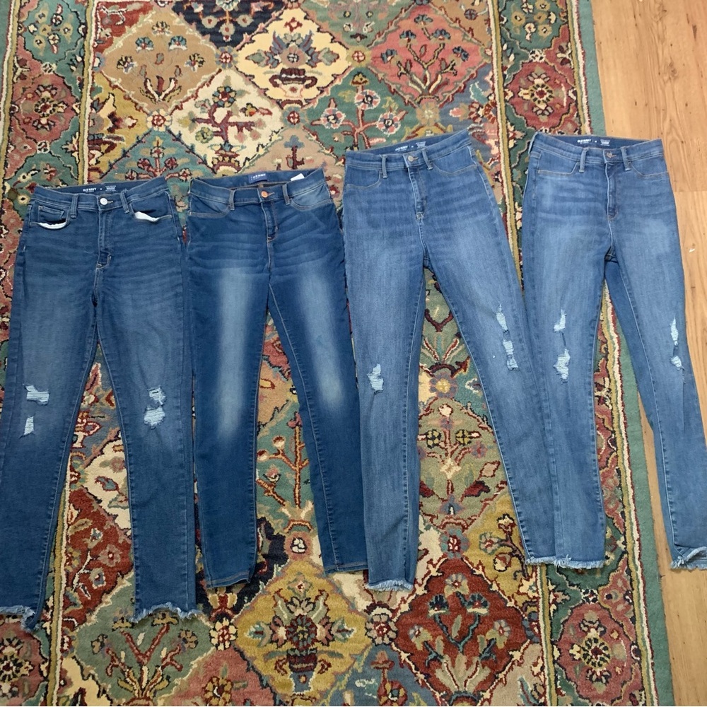 Girls Size 16 Old Navy Jeggings 4 Pair